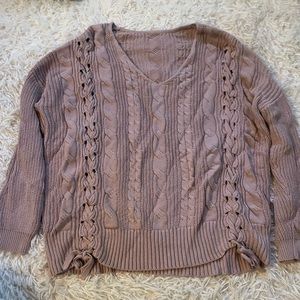 Oversized women’s sweater